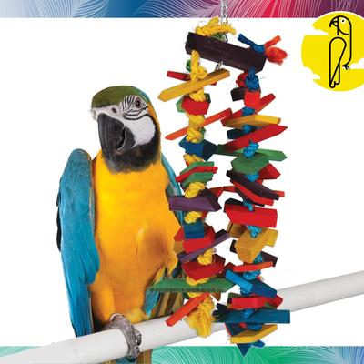 Show full view: Caitec Featherland Paradise Tinker Round Bird Toy slide 2 of 10