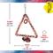 Show in main carousel: Caitec Featherland Paradise Triangle Cotton Swing Bird Toy, Large slide 3 of 10