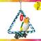 Show in main carousel: Caitec Featherland Paradise Triangle Cotton Swing Bird Toy, Medium slide 2 of 10