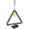 Show in main carousel: Caitec Featherland Paradise Triangle Cotton Swing Bird Toy, Small slide 1 of 10