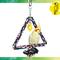 Show in main carousel: Caitec Featherland Paradise Triangle Cotton Swing Bird Toy, Small slide 2 of 10