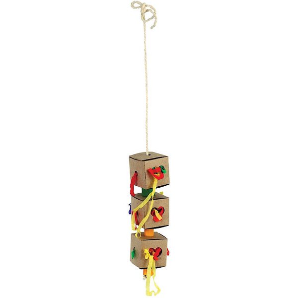 Caitec Featherland Paradise Triple Foraging Box Bird Toy