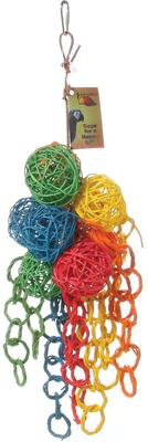 Show full view: Caitec Featherland Paradise Vibrant Clusters Bird Toy slide 2 of 2