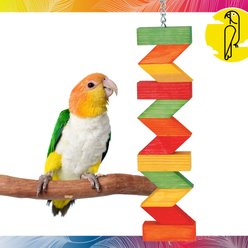 Caitec Featherland Paradise Zig Zag Chew Bird Toy, Large slide 2 of 9