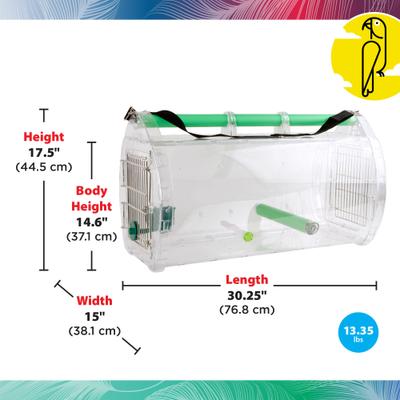 Show full view: Caitec Perch 'N Go Bird Carrier, Large slide 4 of 9