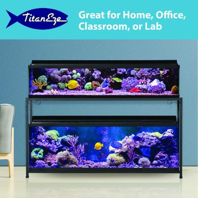 Show full view: Caitec Tank Fish Stand, Black, 55-gal, 1 slide 2 of 6