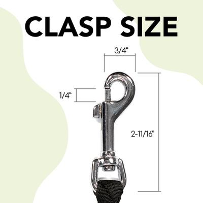 Show full view: Caldwell's Pet Supply Co. Original Dual Leash, Black slide 6 of 11