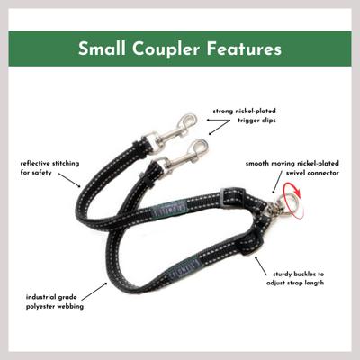 Show full view: Caldwell's Pet Supply Co. Original Two Dog Leash Coupler, Small slide 2 of 4