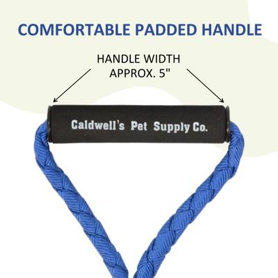 Show full view: Caldwell's Pet Supply Co. Original Dual Leash, Blue slide 4 of 11
