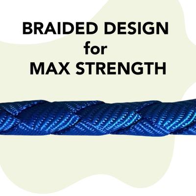 Show full view: Caldwell's Pet Supply Co. Original Dual Leash, Blue slide 5 of 11