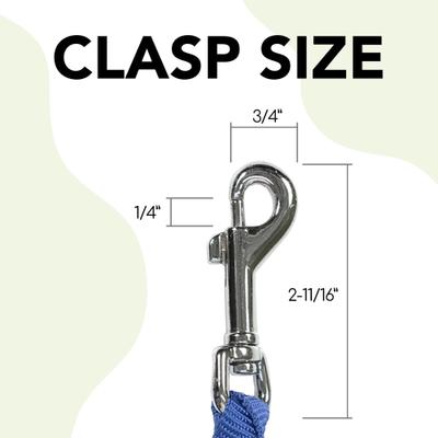 Show full view: Caldwell's Pet Supply Co. Original Dual Leash, Blue slide 6 of 11