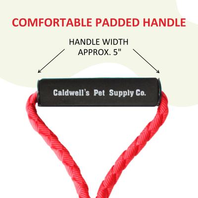 Show full view: Caldwell's Pet Supply Co. Original Dual Leash, Red slide 4 of 11