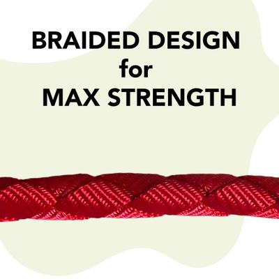 Show full view: Caldwell's Pet Supply Co. Original Dual Leash, Red slide 5 of 11