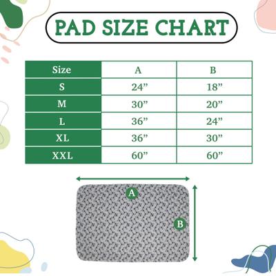 Caldwell's Multi-Purpose Quilted Washable & Reusable Dog Pee Pads
