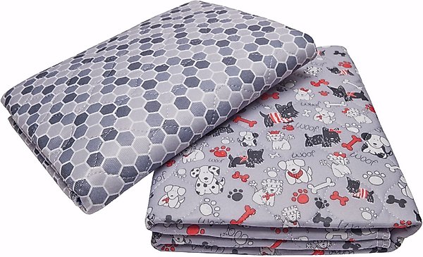 Show full view: Caldwell's Pet Supply Co. Potty Pads Washable Dog Training & Pee Pads, Variety Pack, 24 x 36-in, 2 count slide 1 of 11