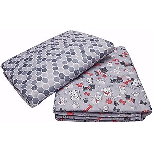 Caldwell's Pet Supply Co. Potty Pads Washable Dog Training & Pee Pads, Variety Pack, 24 x 36-in, 2 count