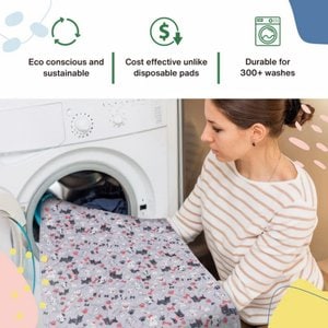 Caldwell's Pet Supply Co. Potty Pads Washable Dog Training & Pee Pads, Variety Pack, 24 x 36-in, 2 count