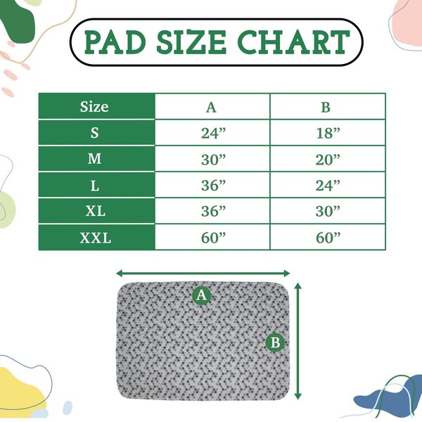 Caldwell's Pet Supply Co. Potty Pads Washable Dog Training & Pee Pads