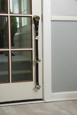 Show full view: Caldwell's Pet Supply Co. Potty Bells Original Dog Doorbell, Black slide 7 of 10