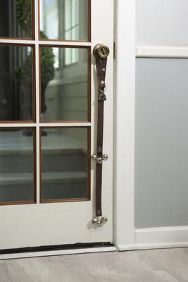 Show full view: Caldwell's Pet Supply Co. Potty Bells Original Dog Doorbell, Brown slide 7 of 10