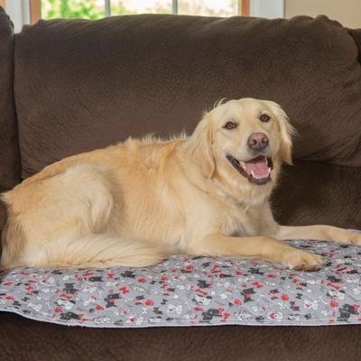 Show full view: Caldwell's Pet Supply Co. Potty Pads Washable Dog Training & Pee Pads, Puppy Print, 30 x 36-in, 2 count slide 8 of 11