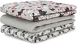 Caldwell's Pet Supply Co. Potty Pads Washable Dog Training & Pee Pads, Variety Pack, 24 x 36-in, 3 count