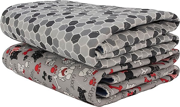Show full view: Caldwell's Pet Supply Co. Potty Pads Washable Dog Training & Pee Pads, Variety Pack, 34 x 36-in, 2 count slide 1 of 11