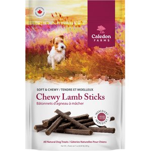 Caledon Farms Chewy Lamb Sticks Dog Treats, 7-oz bag