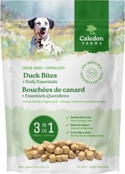 Caledon Farms Duck Bites Plus Freeze-Dried Dog Treats, 3.9-oz bag slide 1 of 9