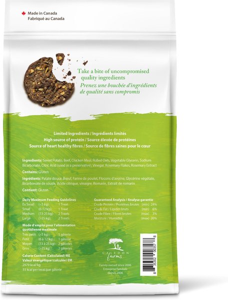 Caledon Farms Protein Cookie Steak & Rosemary Dog Treats