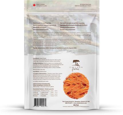 Show full view: Caledon Farms Sweet Potato Fries Dog Treats, 7.8-oz bag slide 3 of 3