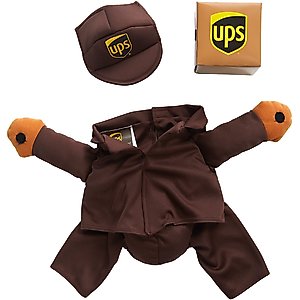 California Costumes UPS Delivery Driver Dog & Cat Costume, X-Small