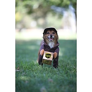 California Costumes UPS Delivery Driver Dog & Cat Costume, X-Small