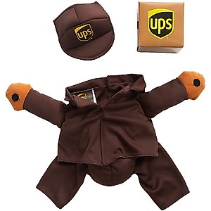 California Costumes UPS Delivery Driver Dog & Cat Costume, X-Small