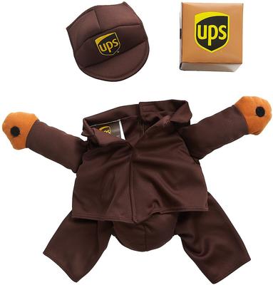 Show full view: California Costumes UPS Delivery Driver Dog & Cat Costume, X-Small slide 5 of 9