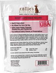 Callie's Kitchen Beef Supermix Recipe Dog Treats, 4-oz bag slide 2 of 3
