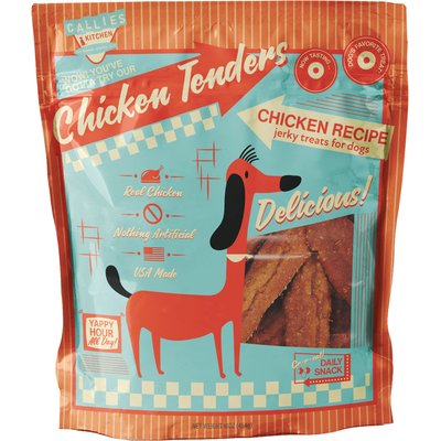 Callie's Kitchen Callie's Kitchen Chicken Recipe Chicken Tenders Jerky Dog Treats, 1-lb bag