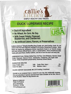 Show full view: Callie's Kitchen Duck Supermix Recipe Dog Recipe, 4-oz bag slide 3 of 4