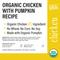 Show in main carousel: Callie's Kitchen Organic Chicken & Pumpkin Recipe Dog Treats, 4-oz bag slide 4 of 5