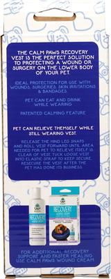 Show full view: Calm Paws Calming Recovery Dog Vest, X-Large slide 3 of 11