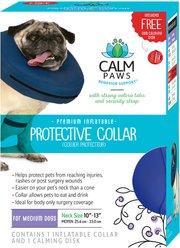 Calm Paws Inflatable Protective Dog & Cat Collar, Medium