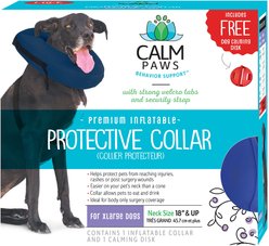 Calm Paws Inflatable Protective Dog & Cat Collar, X-Large