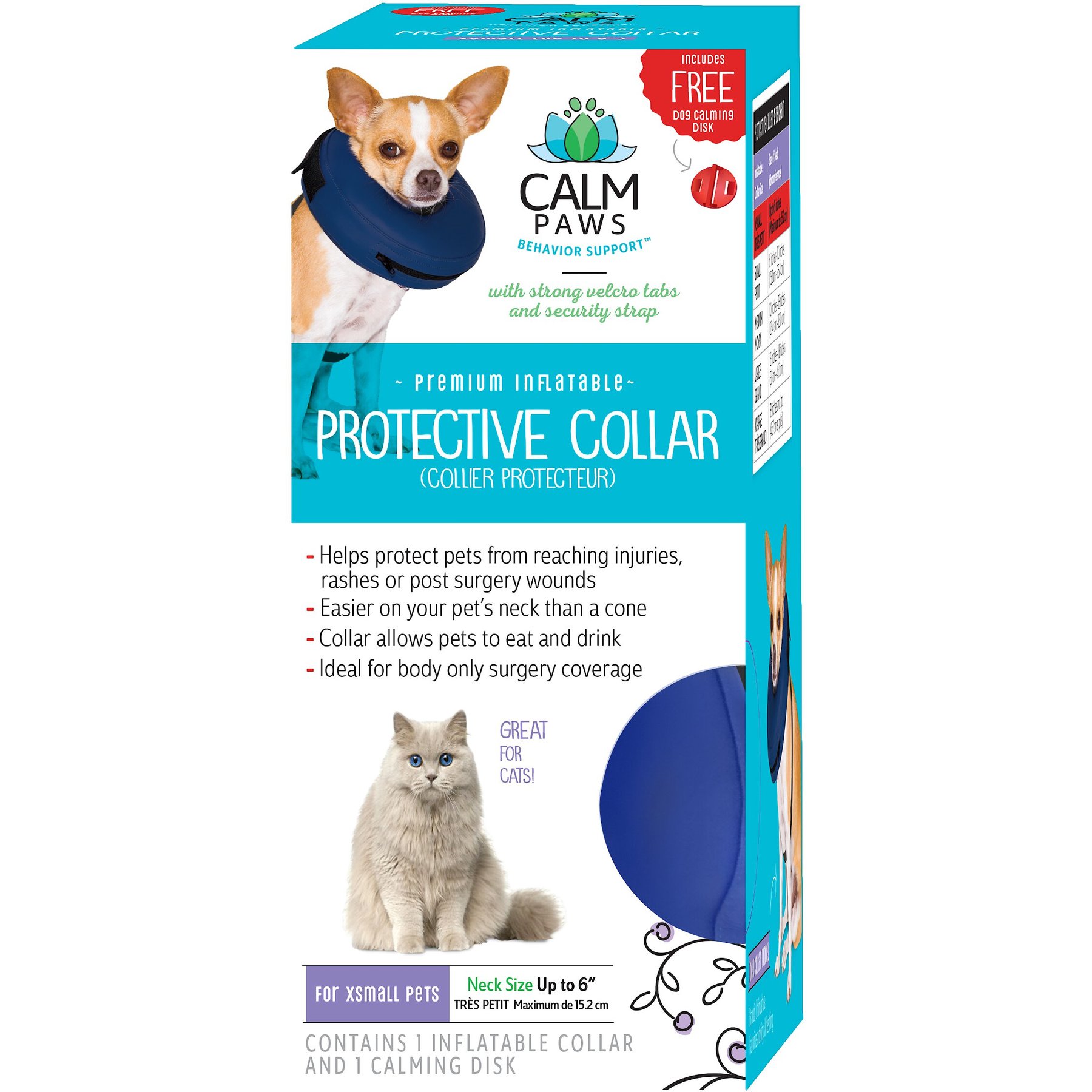 Calm Paws Petsmart Inflatable Collar Inflatable Collar Shock