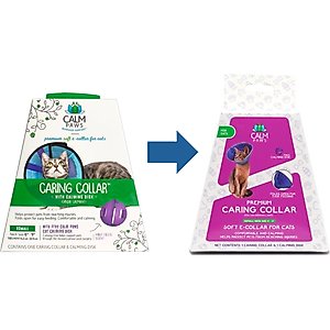 Calm Paws Recovery Caring Cat Collar, X-Small
