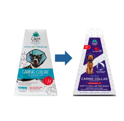 Show full view: Calm Paws Recovery Caring Dog Collar, Large slide 4 of 9