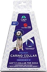 Calm Paws Recovery Caring Dog Collar, Medium