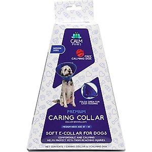 Calm Paws Recovery Caring Dog Collar, Medium