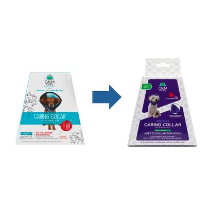 Show full view: Calm Paws Recovery Caring Dog Collar, X-Small slide 4 of 9