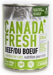 Canada Fresh Beef Canned Cat Food, 13-oz, case of 12