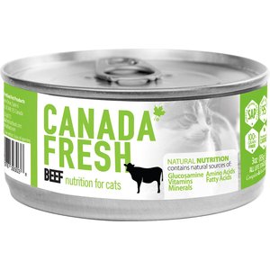 Canada Fresh Beef Canned Cat Food, 3-oz, case of 24